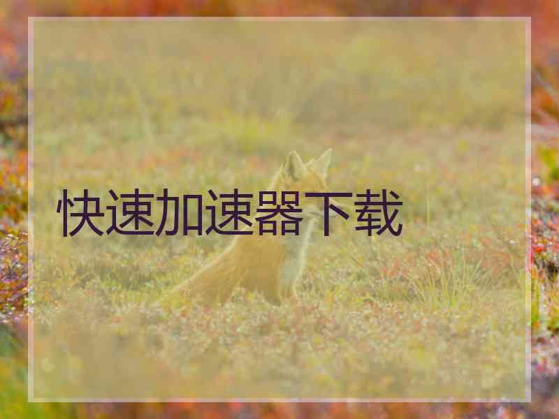 快速加速器下载 快速加速器下载