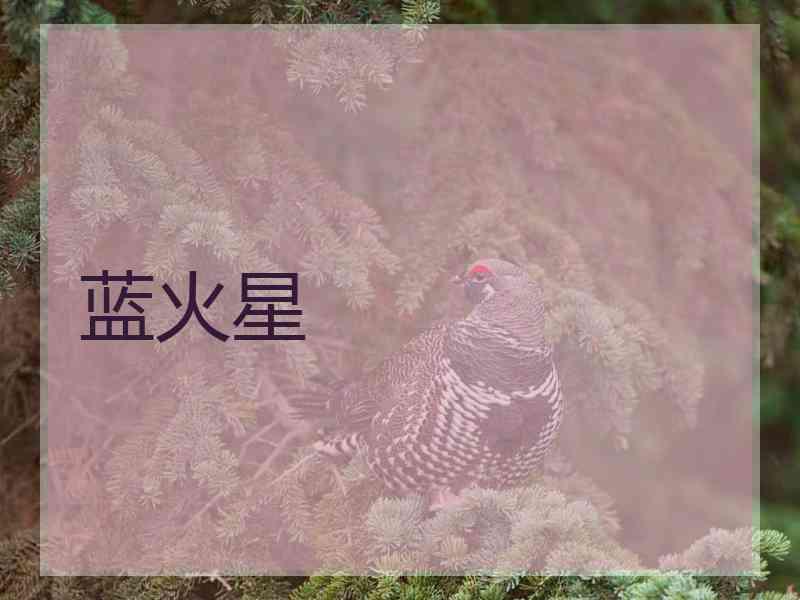 蓝火星 蓝火星