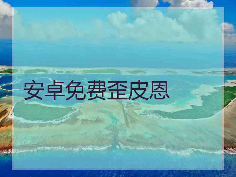 安卓免费歪皮恩 安卓免费歪皮恩