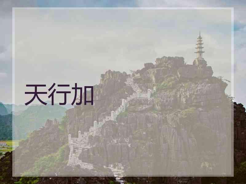 天行加 天行加