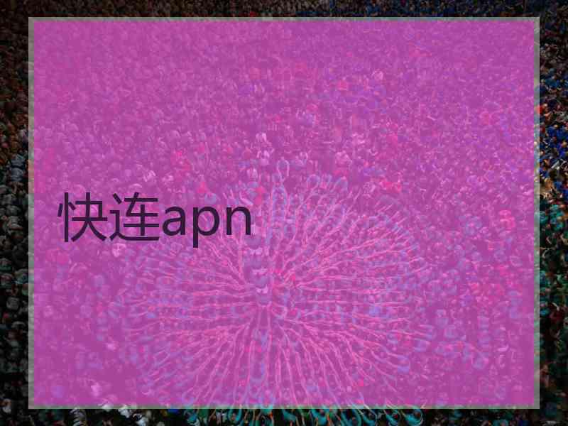 快连apn 快连apn