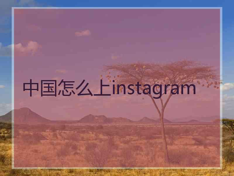 中国怎么上instagram 中国怎么上instagram