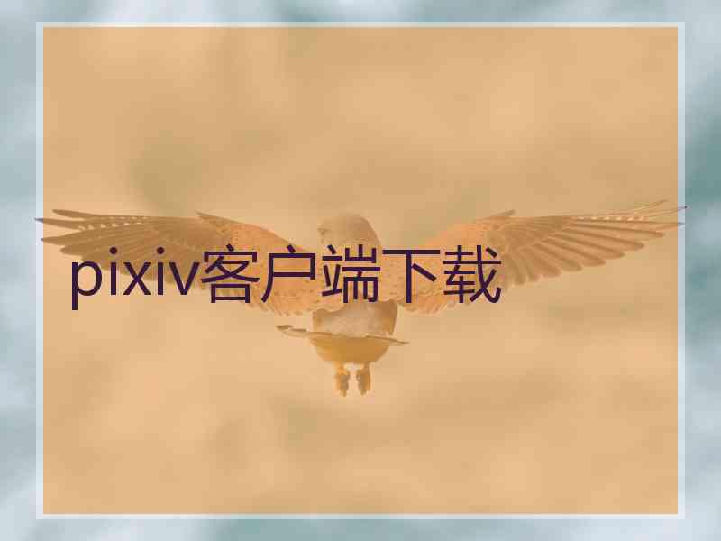 pixiv客户端下载