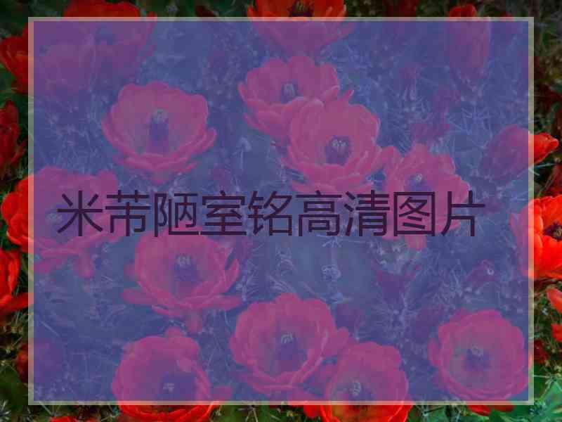米芾陋室铭高清图片