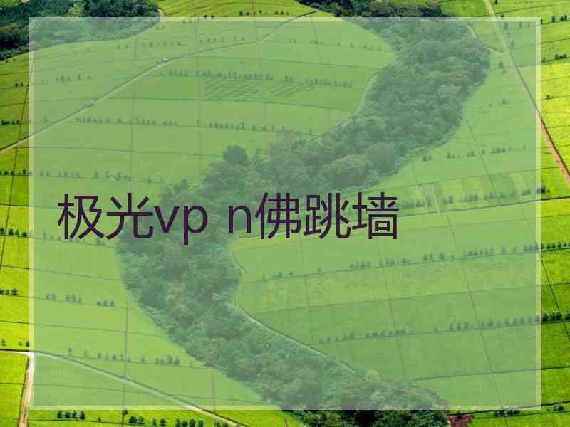 极光vp n佛跳墙