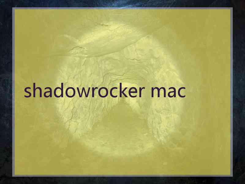 shadowrocker mac