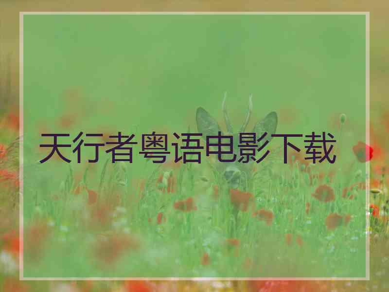 天行者粤语电影下载