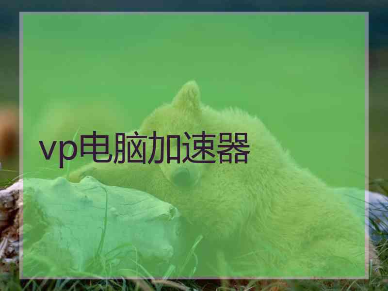 vp电脑加速器