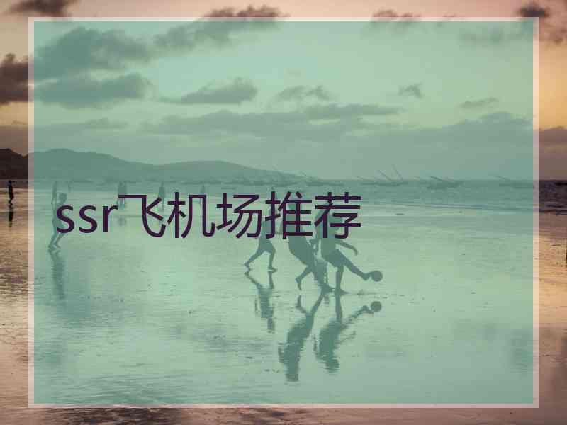 ssr飞机场推荐