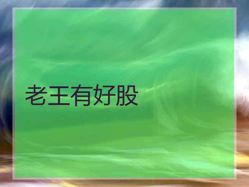 老王有好股