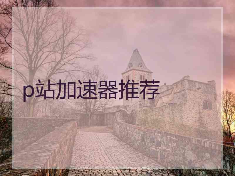 p站加速器推荐