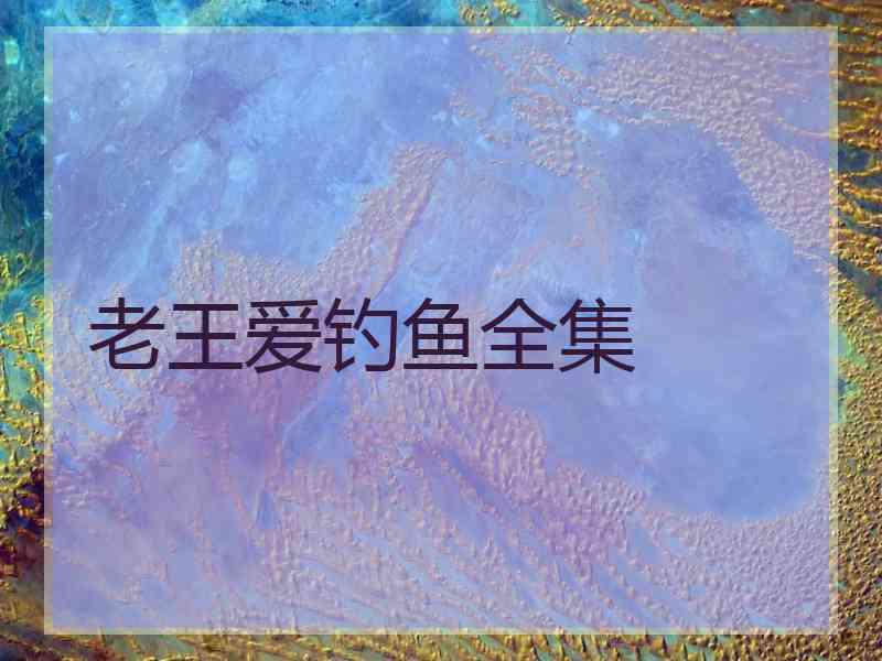 老王爱钓鱼全集