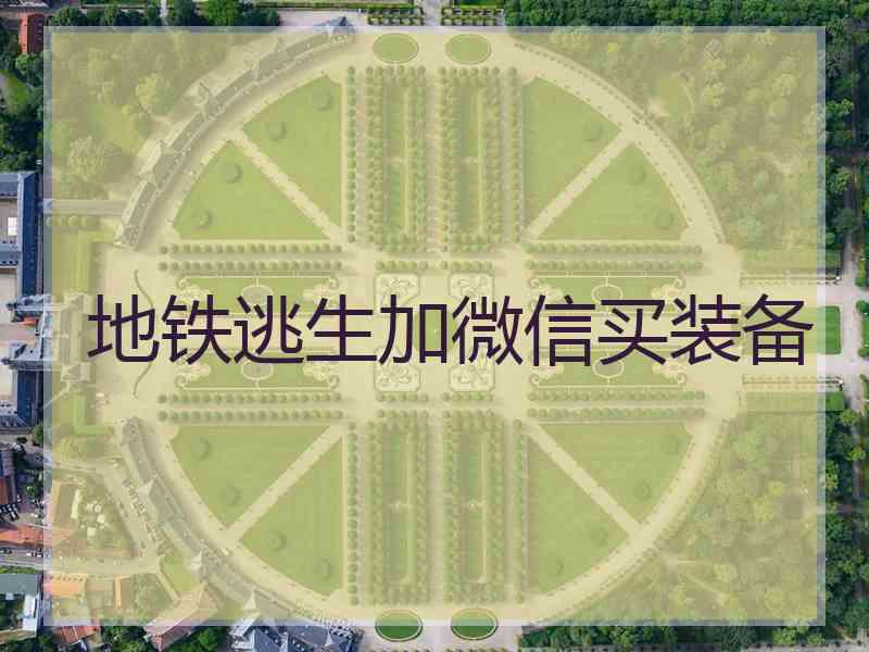地铁逃生加微信买装备