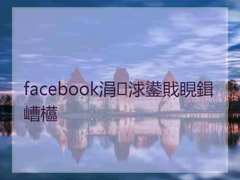 facebook涓浗鍙戝睍鍓嶆櫙