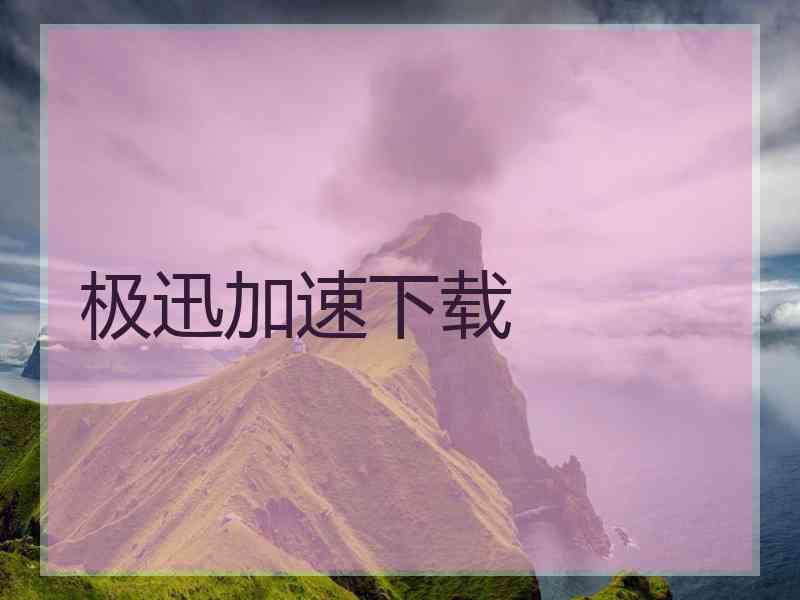 极迅加速下载