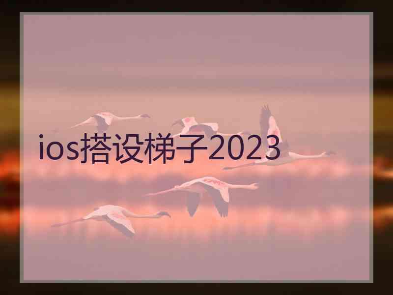 ios搭设梯子2023