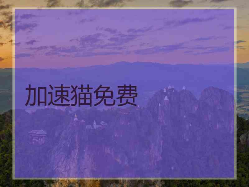加速猫免费