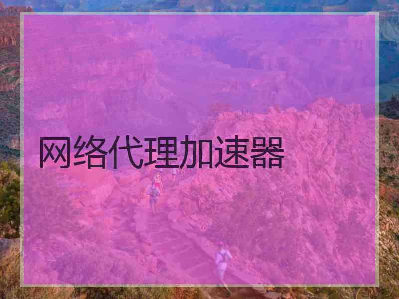 网络代理加速器
