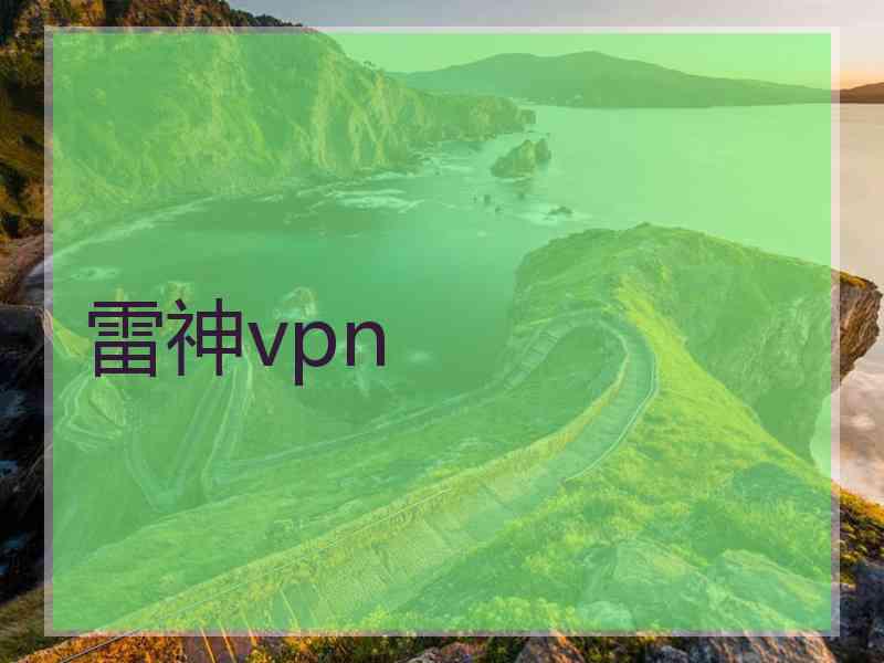 雷神vpn