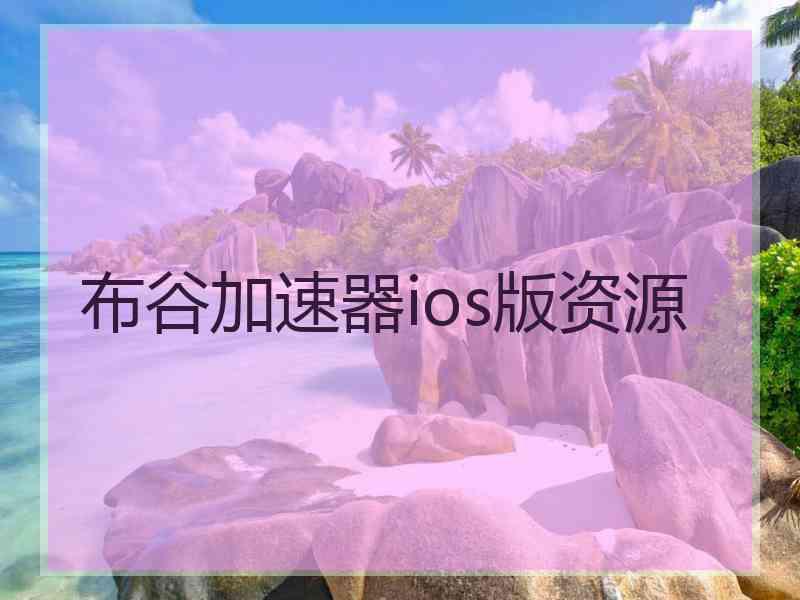 布谷加速器ios版资源