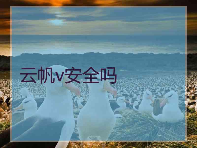 云帆v安全吗
