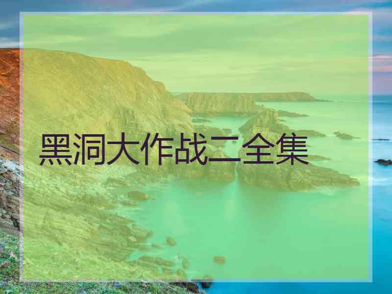 黑洞大作战二全集