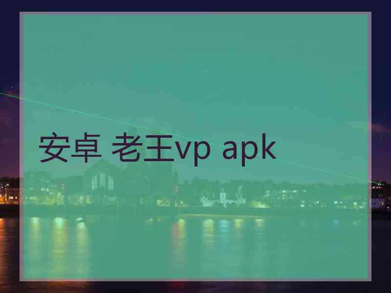 安卓 老王vp apk