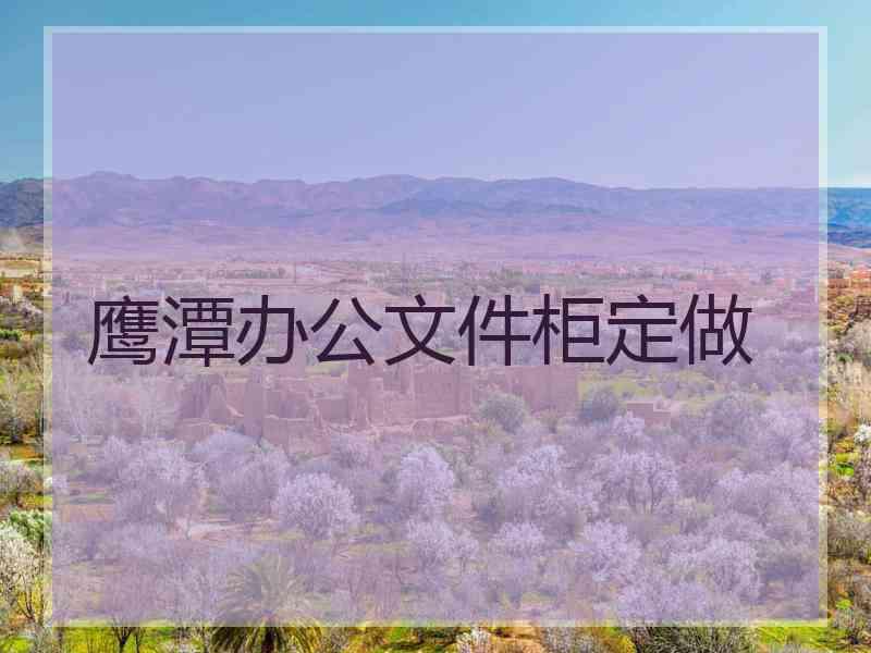 鹰潭办公文件柜定做
