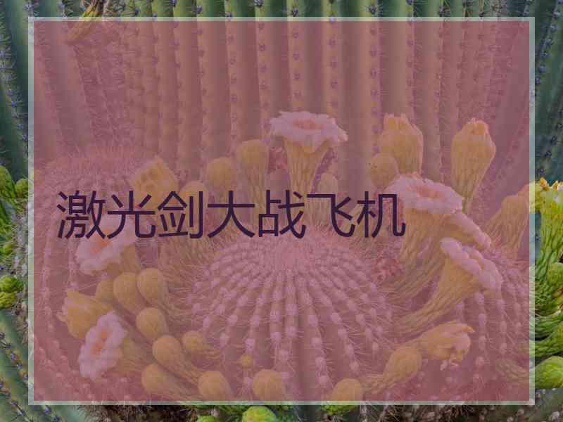 激光剑大战飞机