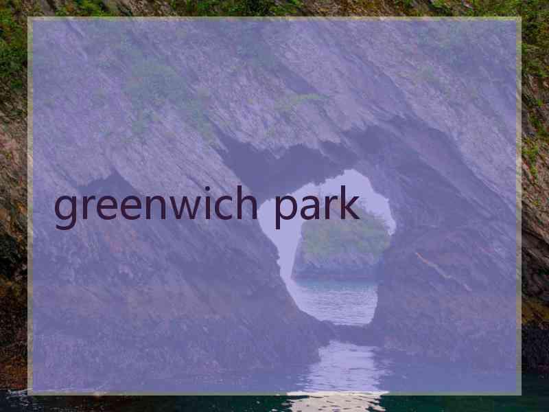 greenwich park