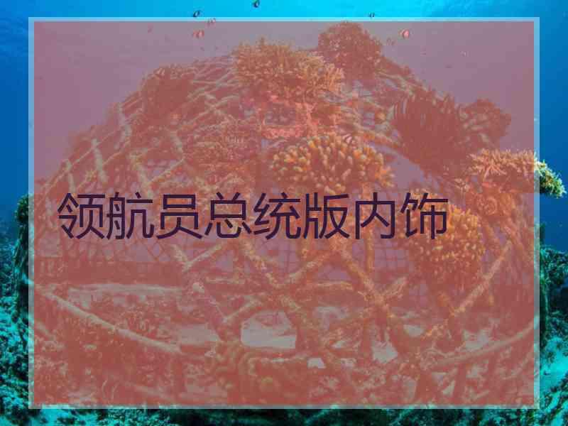 领航员总统版内饰
