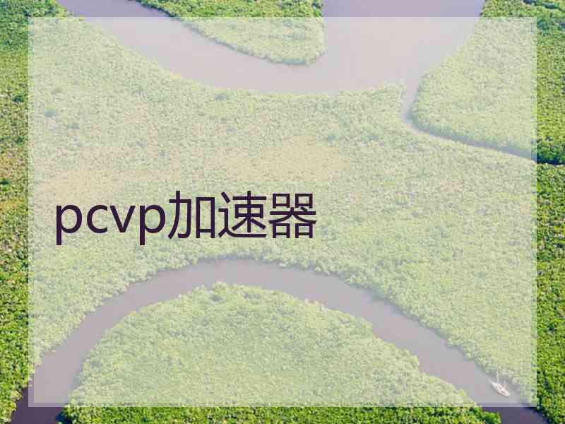 pcvp加速器