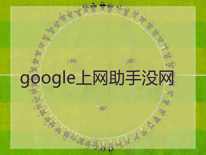 google上网助手没网