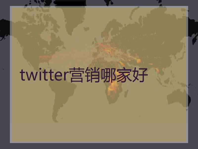 twitter营销哪家好