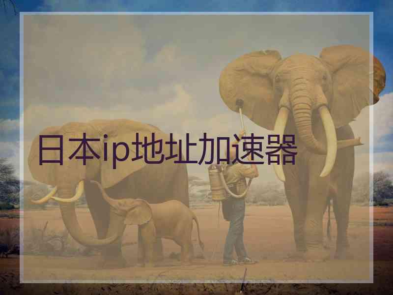 日本ip地址加速器
