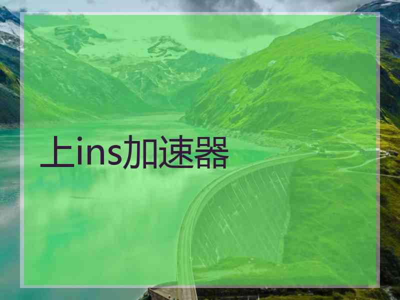 上ins加速器