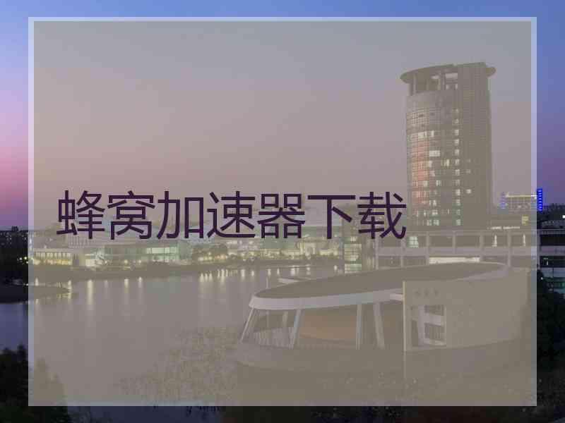 蜂窝加速器下载