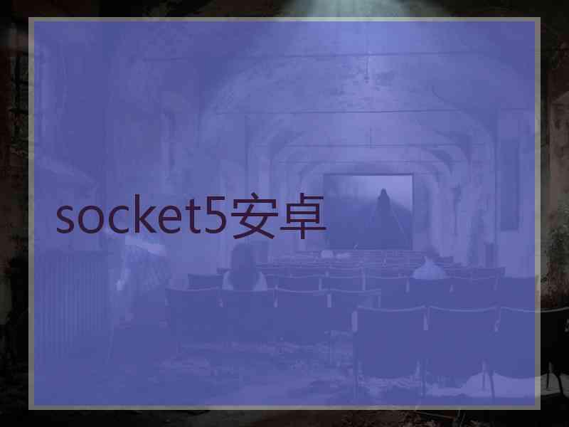socket5安卓