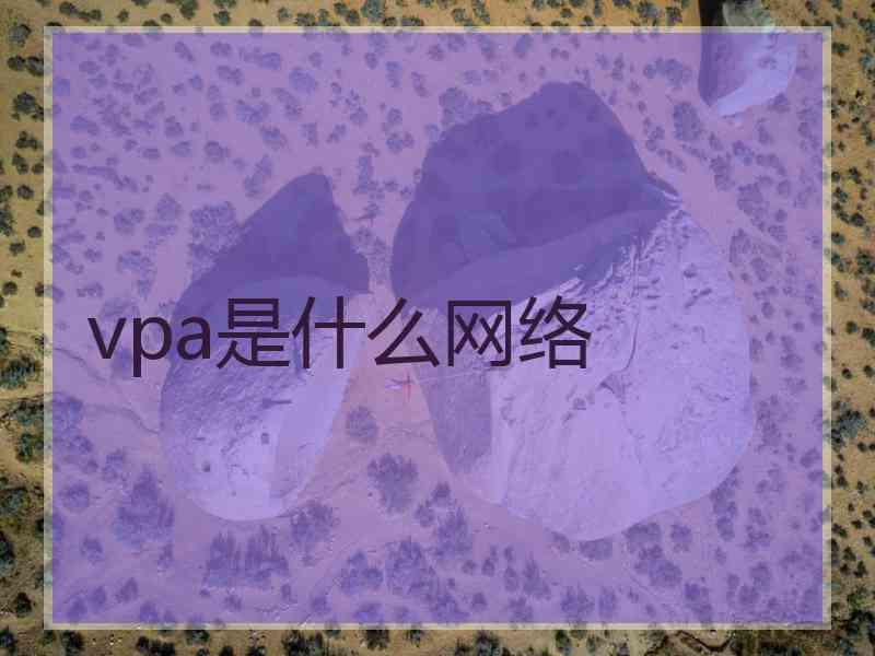 vpa是什么网络