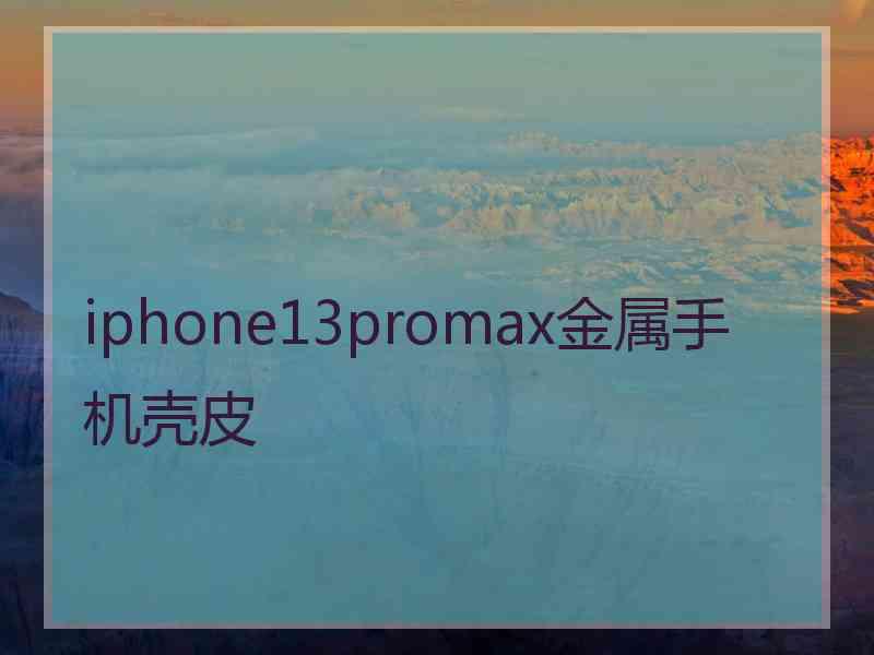 iphone13promax金属手机壳皮