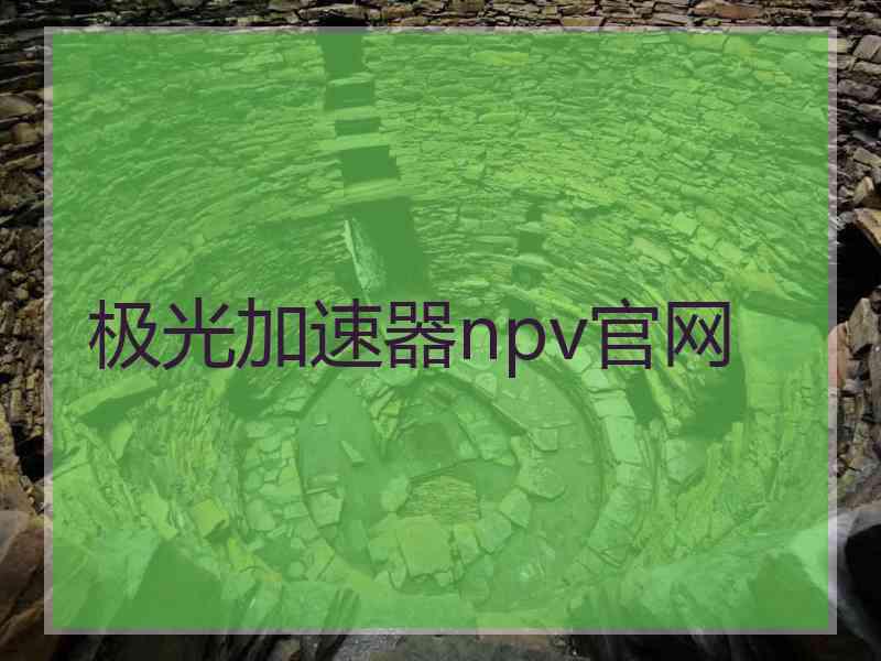 极光加速器npv官网