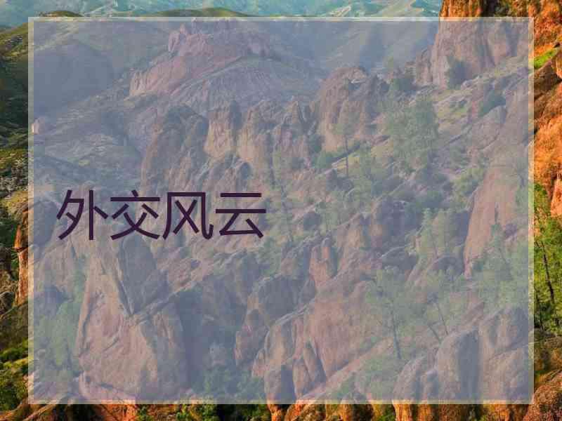 外交风云