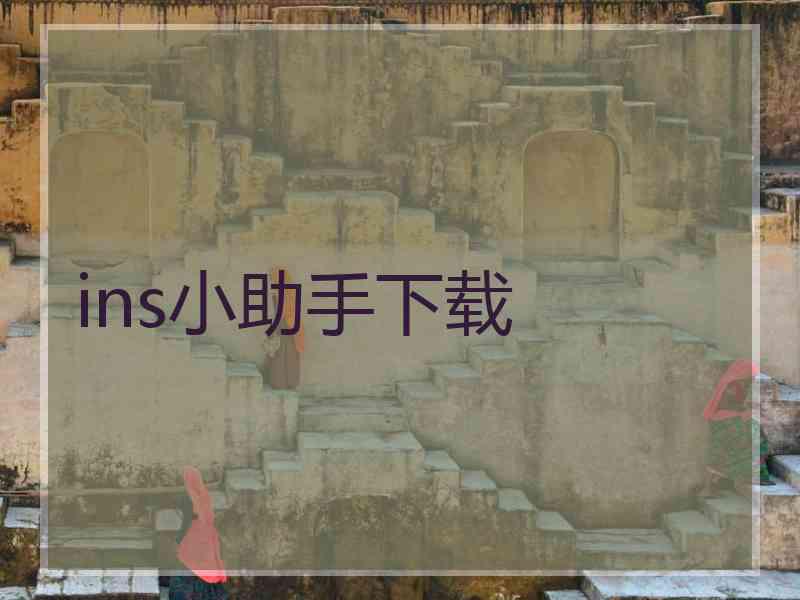 ins小助手下载
