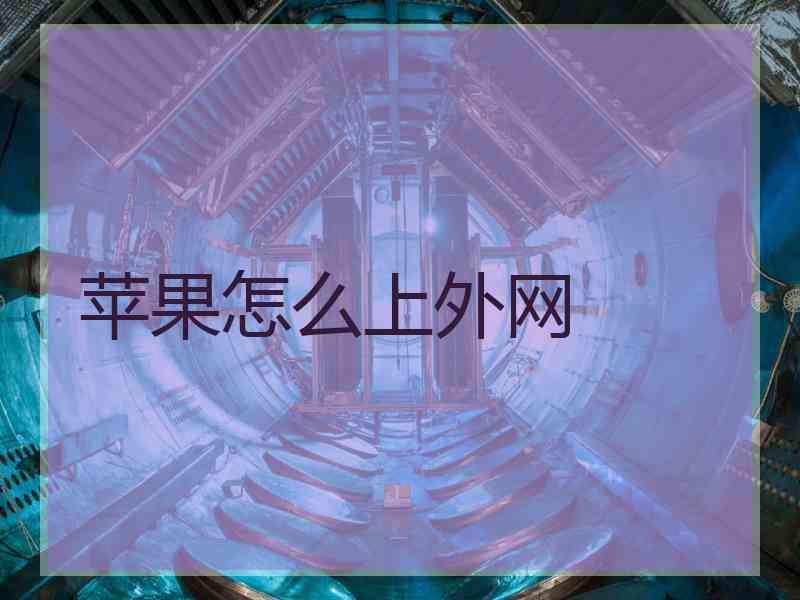 苹果怎么上外网