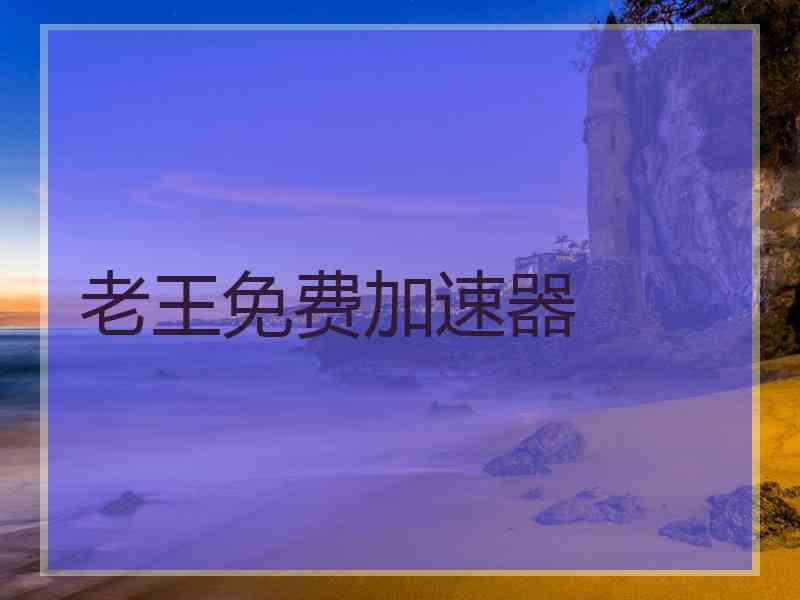 老王免费加速器