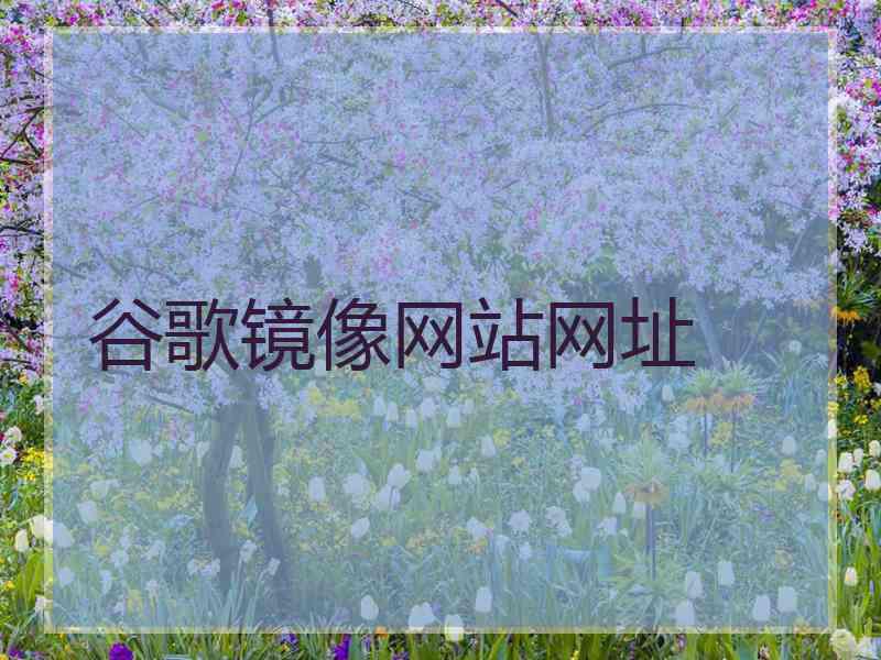 谷歌镜像网站网址