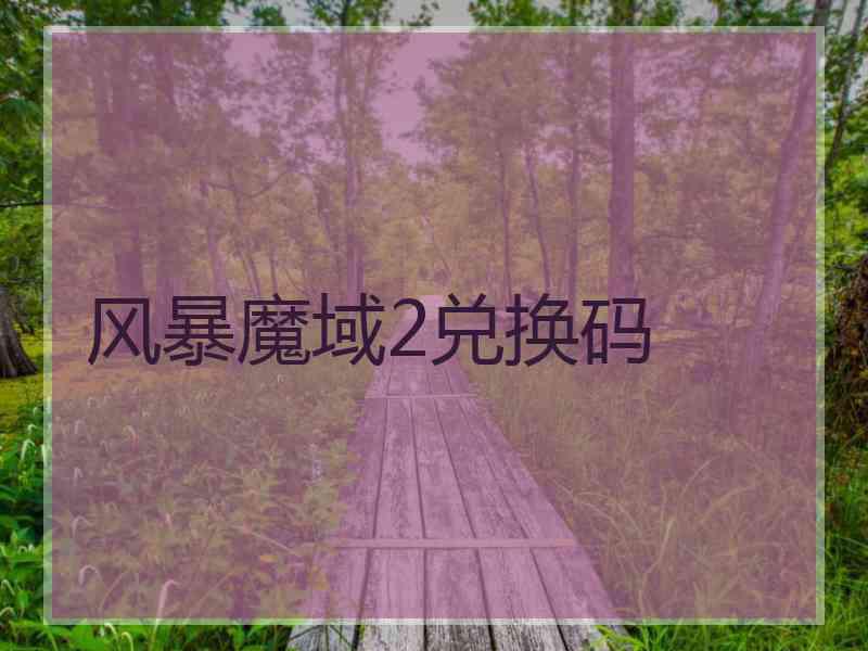 风暴魔域2兑换码