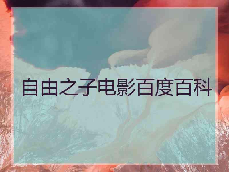 自由之子电影百度百科
