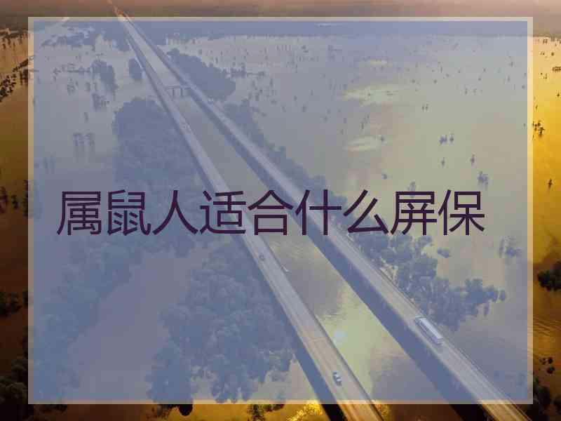属鼠人适合什么屏保