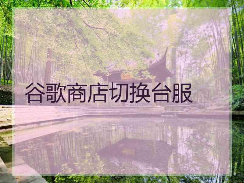 谷歌商店切换台服